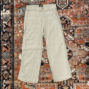 ANR+ Alp N Rock Cropped Tan Linen Pants Trousers
